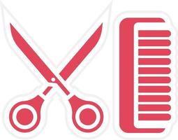 Hair Tools Icon Style vector