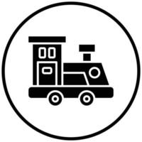 Locomotive Icon Style vector