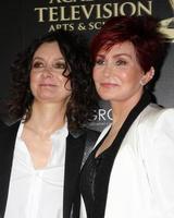 LOS ANGELES, JUN 22 -  Sara Gilbert, Sharon Osbourne at the 2014 Daytime Emmy Awards Arrivals at the Beverly Hilton Hotel on June 22, 2014 in Beverly Hills, CA photo