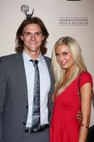 LOS ANGELES, JUN 13 -  Hartley Sawyer, Melissa Ordway arrives at the Daytime Emmy Nominees Reception presented by ATAS at the Montage Beverly Hills on June 13, 2013 in Beverly Hills, CA photo