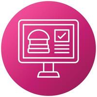 Booking Icon Style vector