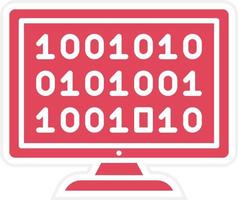 Hack Code Icon Style vector