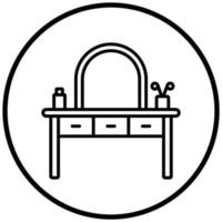 Table Icon Style vector