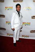 los angeles, jun 4 - johnny ortiz en la apertura de joseph and the amazing technicolor dreamcoat en pantages theater el 4 de junio de 2014 en los angeles, ca foto