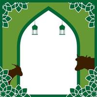 Eid Adha Template vector