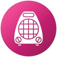 Air Heater Icon Style vector