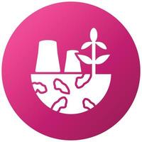Clean Environment Icon Style vector