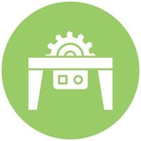 Table Cutter Icon Style vector