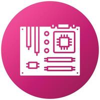 Motherboard Icon Style vector