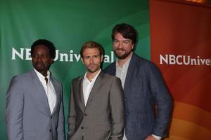 LOS ANGELES, JUL 13 -  Harold Perrineau, Matt Ryan, Charles Halford at the NBCUniversal July 2014 TCA at Beverly Hilton on July 13, 2014 in Beverly Hills, CA photo