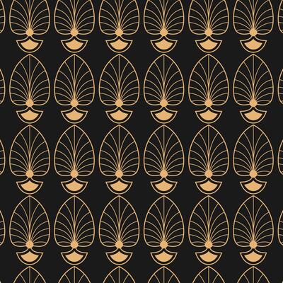 Art Deco pattern seamless geometric