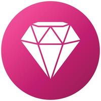 Diamond Icon Style vector