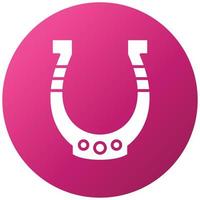 Horseshoe Icon Style vector