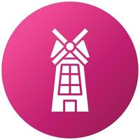 Windmill Icon Style vector