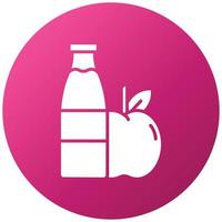 Healthy Food Icon Style vector