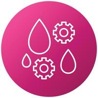 Lubricant Icon Style vector