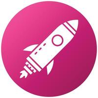 Rocket Icon Style vector