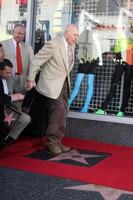 LOS ANGELES, SEP 19 -  Carl Reiner, Jon Cryer at the Jon Cryer Hollywood Walk of Fame Star Ceremony at Hollywood Walk of Fame on September 19, 2011 in Los Angeles, CA photo