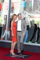LOS ANGELES, SEP 19 -  Lisa Joyner Cryer, Jon Cryer at the Jon Cryer Hollywood Walk of Fame Star Ceremony at Hollywood Walk of Fame on September 19, 2011 in Los Angeles, CA photo