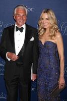 LOS ANGELES, OCT 8 -  George Hamilton, Alana Stewart at the Princess Grace Foundation Gala 2014 at Beverly Wilshire Hotel on October 8, 2014 in Beverly Hills, CA photo