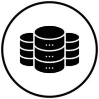 Database Icon Style vector