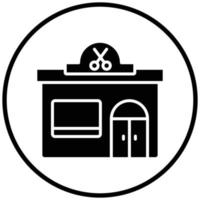 Barber Shop Icon Style vector