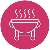 Bbq Grilll Icon Style vector