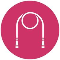 Skipping Rope Icon Style vector