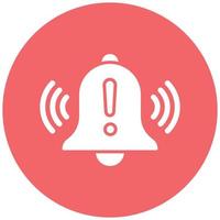 Warning Alarm Icon Style vector