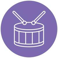 Drum Icon Style vector