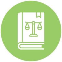 Law Book Icon Style vector