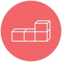 Blocks Icon Style vector