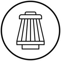 Airfilter Icon Style vector