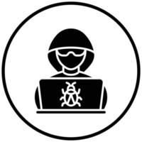 Hacker Icon Style vector