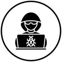 Hacker Icon Style vector