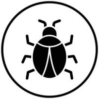 Bug Icon Style vector