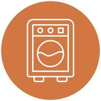 Washing Machine Icon Style vector