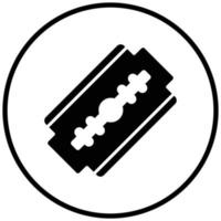 Razor Blade Icon Style vector