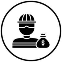 Robber Icon Style vector