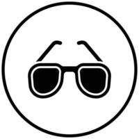 Sunglasses Icon Style vector