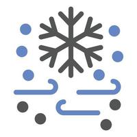 Cold Wave Icon Style vector