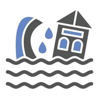 Tsunami Icon Style vector