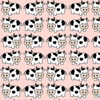 cow pattern seamless,cartoon,vector,,graphic,design vector