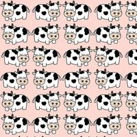 cow pattern seamless,cartoon,vector,,graphic,design vector