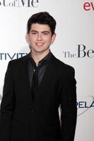 LOS ANGELES, OCT 7 -  Ian Nelson at the The Best of Me LA Premiere at Regal 14 Theaters on October 7, 2014 in Los Angeles, CA photo