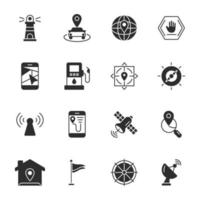 navigation icons set . navigation pack symbol vector elements for infographic web