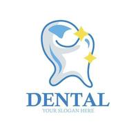 icono de engranaje aislado del logotipo de dientes limpios. ilustración vectorial de dientes.
