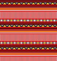 black and yellow ethnic pattern vector