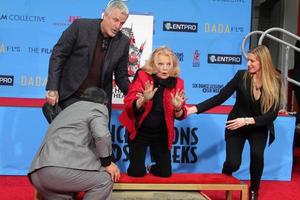 LOS ANGELES, DEC 5 -  Gena Rowlands, Nick Cassavetes at the Gena Rowlands Hand and Foot Print Ceremony at the TCL Chinese Theater on December 5, 2014 in Los Angeles, CA photo