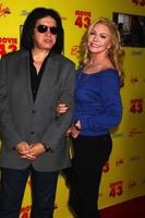 LOS ANGELES, JAN 23 -  Gene Simmons, Shannon Tweed Simmons arrives at the Movie 43 Los Angeles Premiere at Chinese Theater on January 23, 2013 in Los Angeles, CA photo